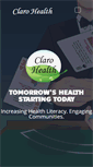 Mobile Screenshot of clarohealth.com